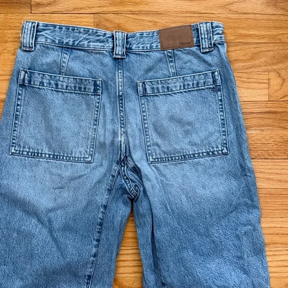 Madewell darted leg barrel jeans size 28 - Picture 6 of 8